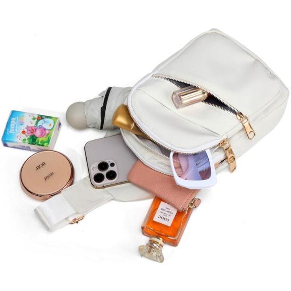 Small Sling Bag for Women Men, Sling Backpack Chest Daypack Crossbody - Picture 3 of 7